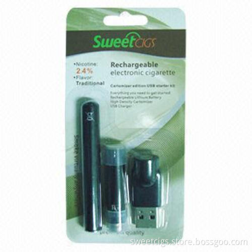 Sweet cigs rechargeable electronic cigarette
